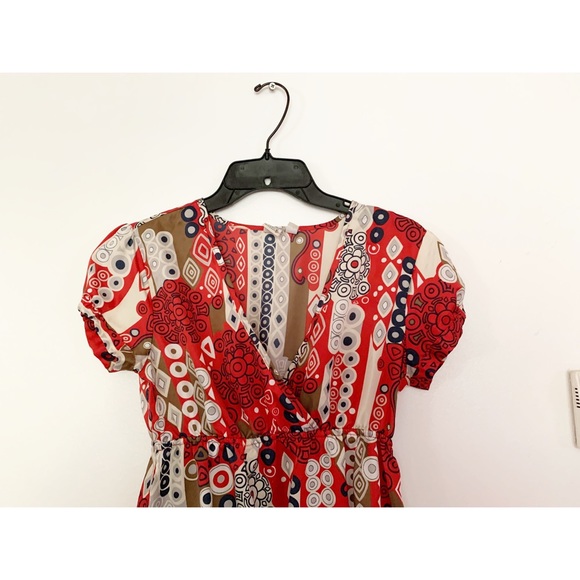 So Wear It Declare It Multi Color Dress Size Medium - Picture 3 of 7